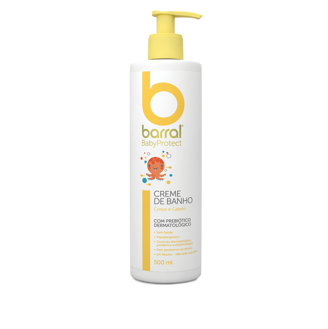 Barral BabyProtect Creme de Banho 500ml