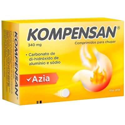 Kompensan 340mg 20 comprimidos