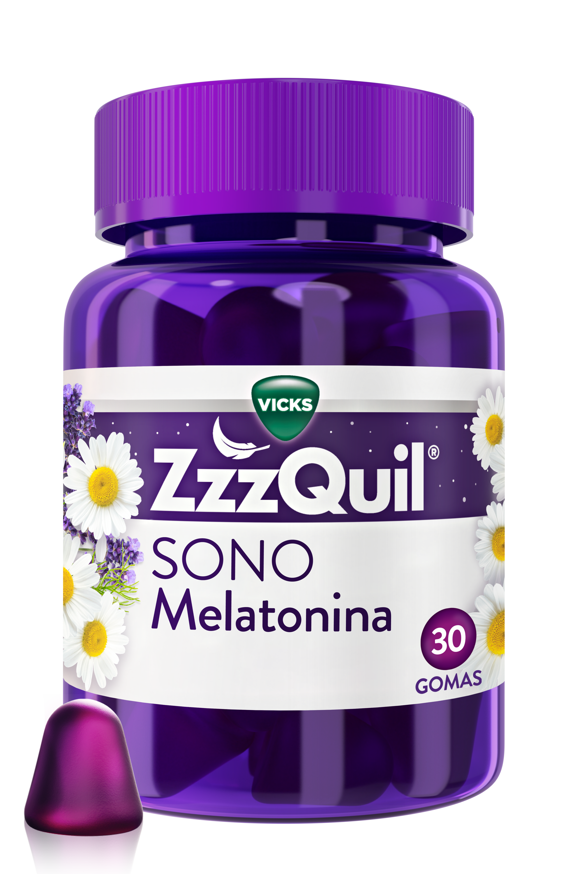 Zzzquil Sono Gomas Frutos do Bosque X30 Lavanda