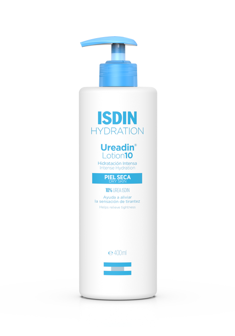 ISDIN Ureadin Lotion10 400ML- Loção corporal hidratante com 10% de ureia pele seca