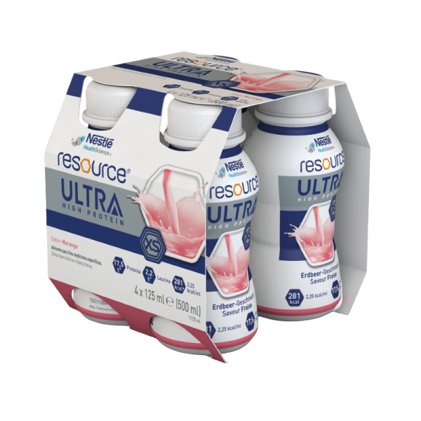 Nestlé Resource Ultra Morango 4x125ml