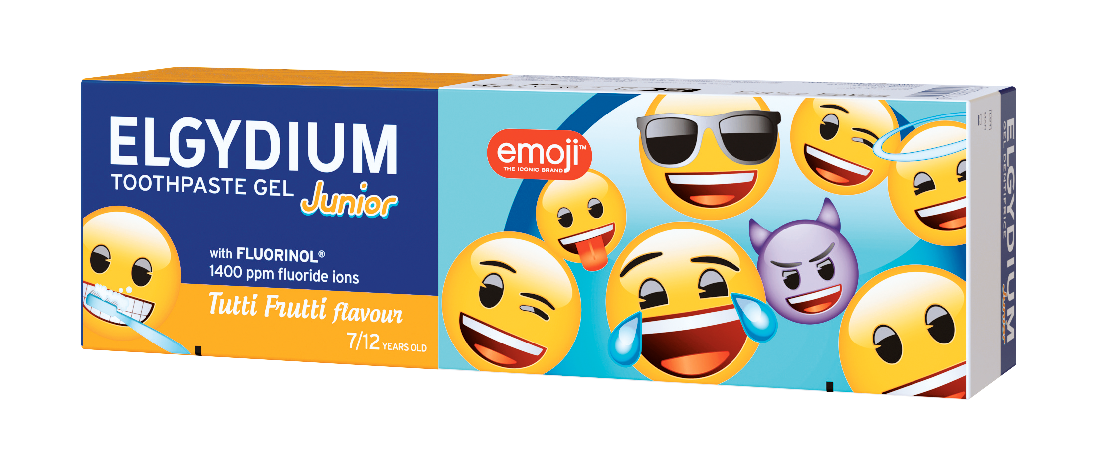 Elgydium Júnior Gel Dentífrico Tutti-Fruti Emoji 50ml