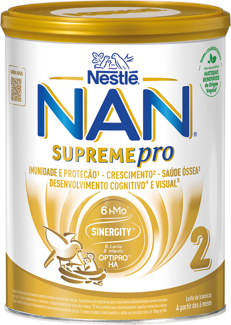 NAN Supreme 2 Leite Transição 800g