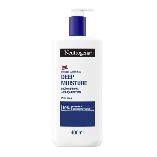 Neutrogena Loção Corporal Hidratação Profunda Pele Seca 400ml