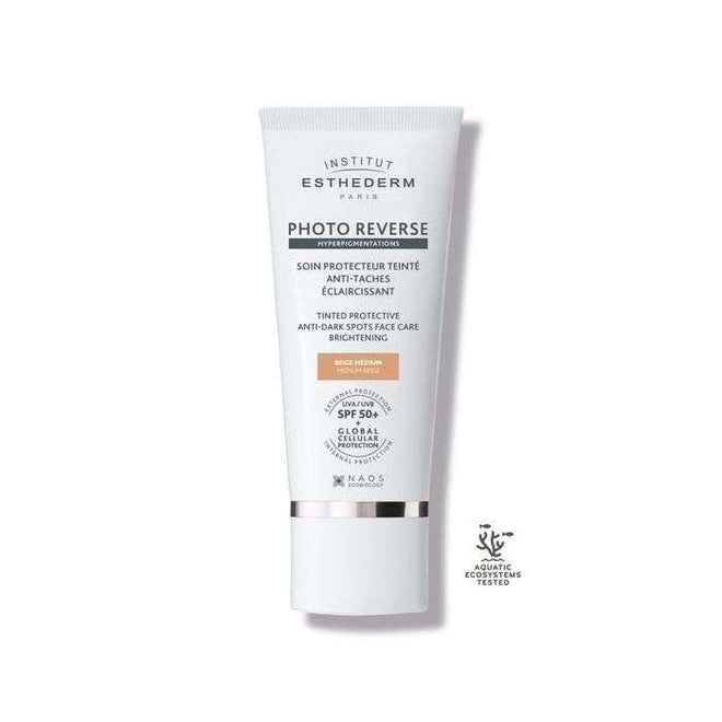 Esthederm Solaire Photo Reverse Bege Médio 50ml