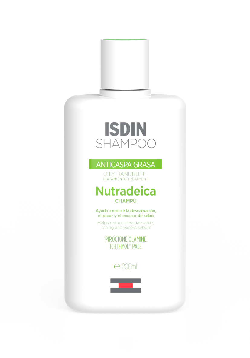 ISDIN Nutradeica Caspa oleosa 200ML- Champô anticaspa para cabelo oleoso