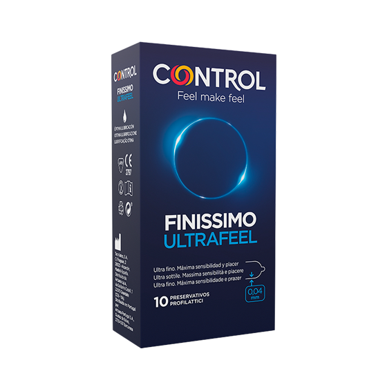 Control Finissimo Ultrafeel 10x Preservativos