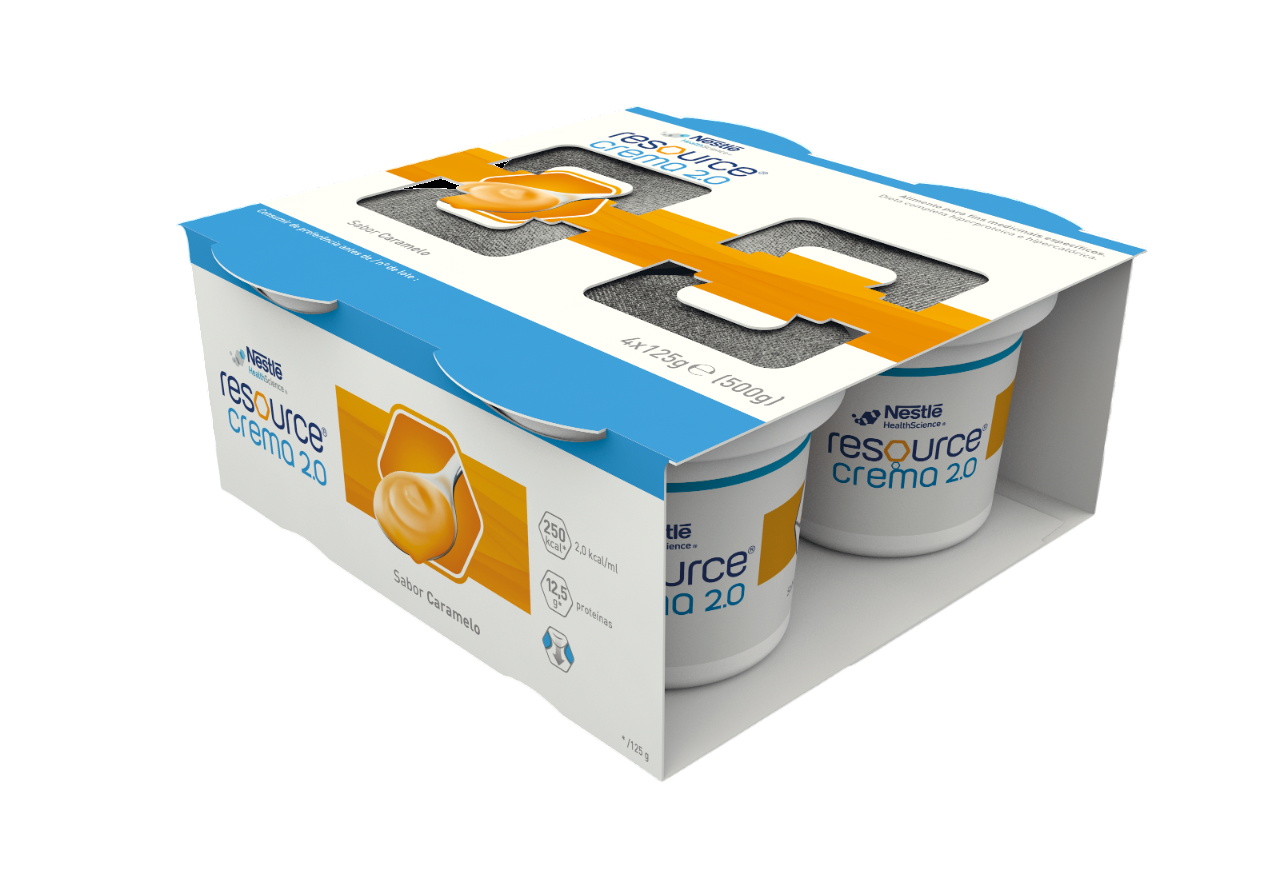 Resource Crema 2.0 Caramelo 4x125g