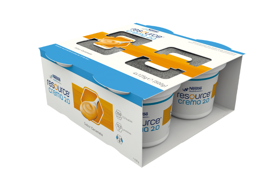 Resource Crema 2.0 Caramelo 4x125g