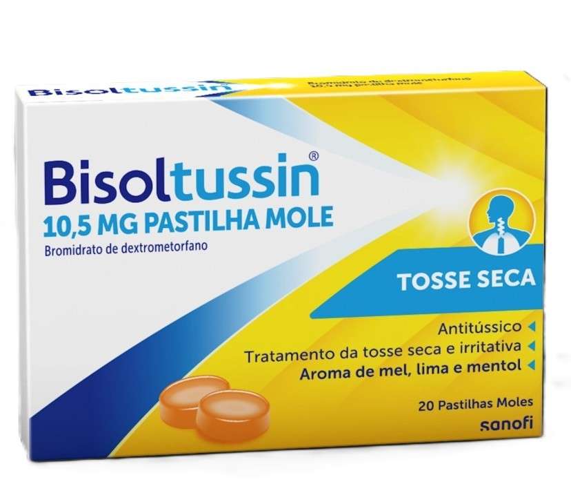 Bisoltussin 10,5 MG x 20 Pastilhas Moles
