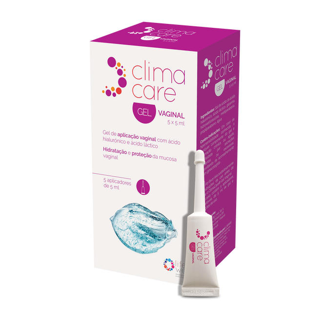 Climacare Gel Vaginal Unidose - 5ml (x5 unidades)