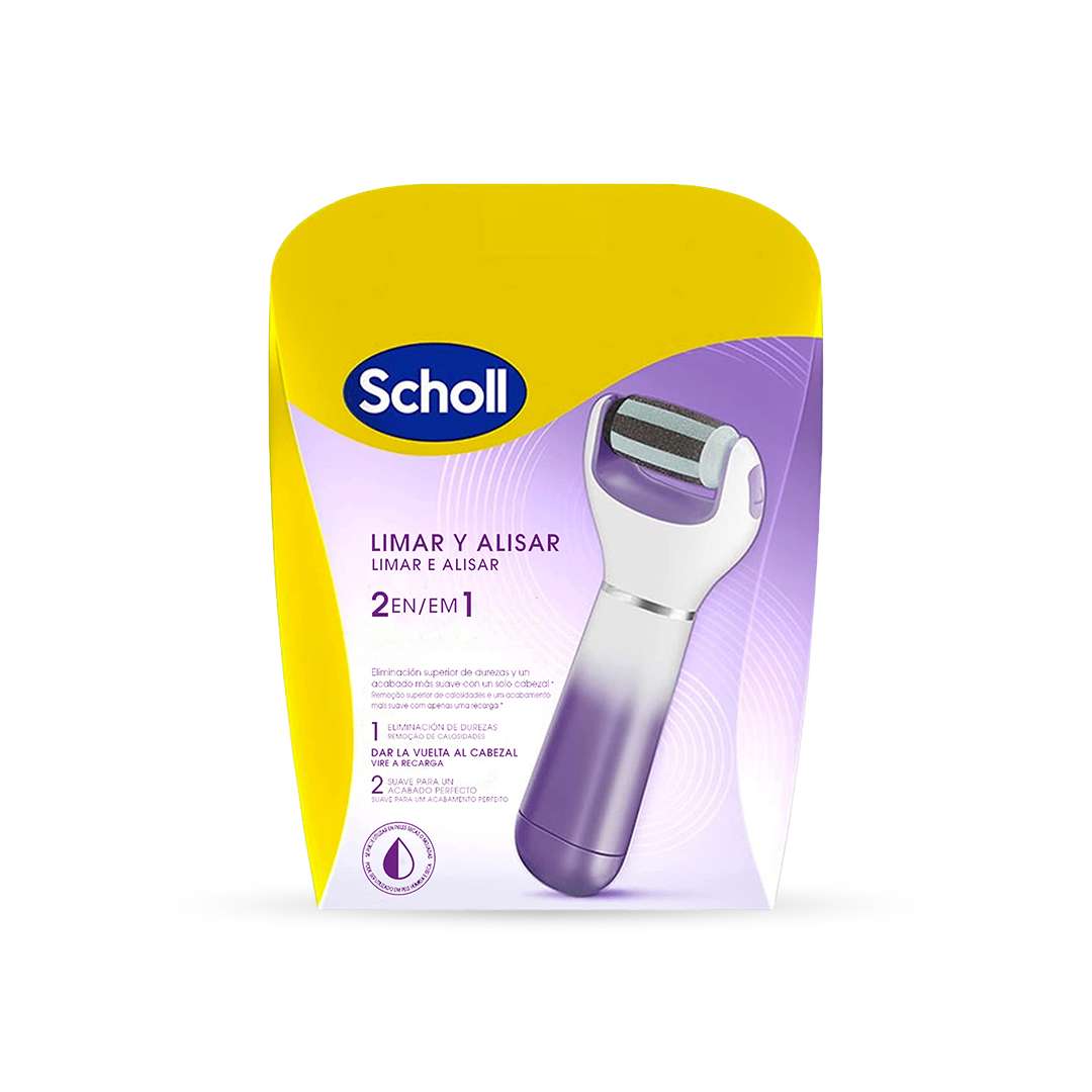Scholl Lima Electrónica Expert Care Para Pés 2 em 1