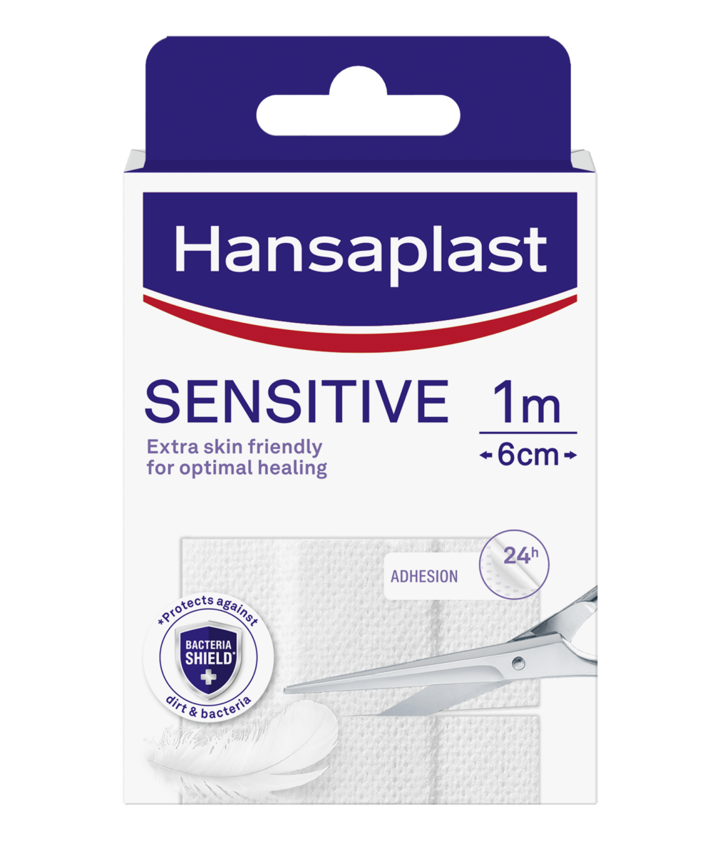 Hansaplast Sensitive Penso Peles Sensíveis Banda 1m x 6cm