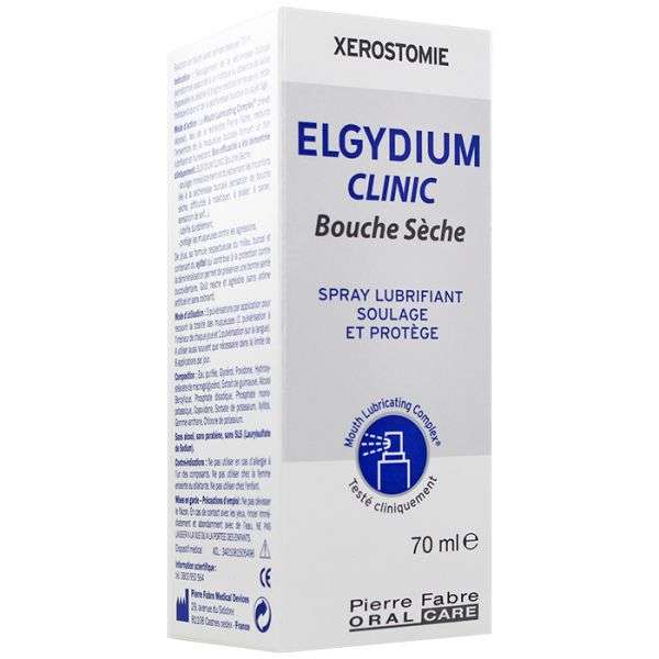 Elgydium Clinic Xeros Spray Boca Seca 70ml