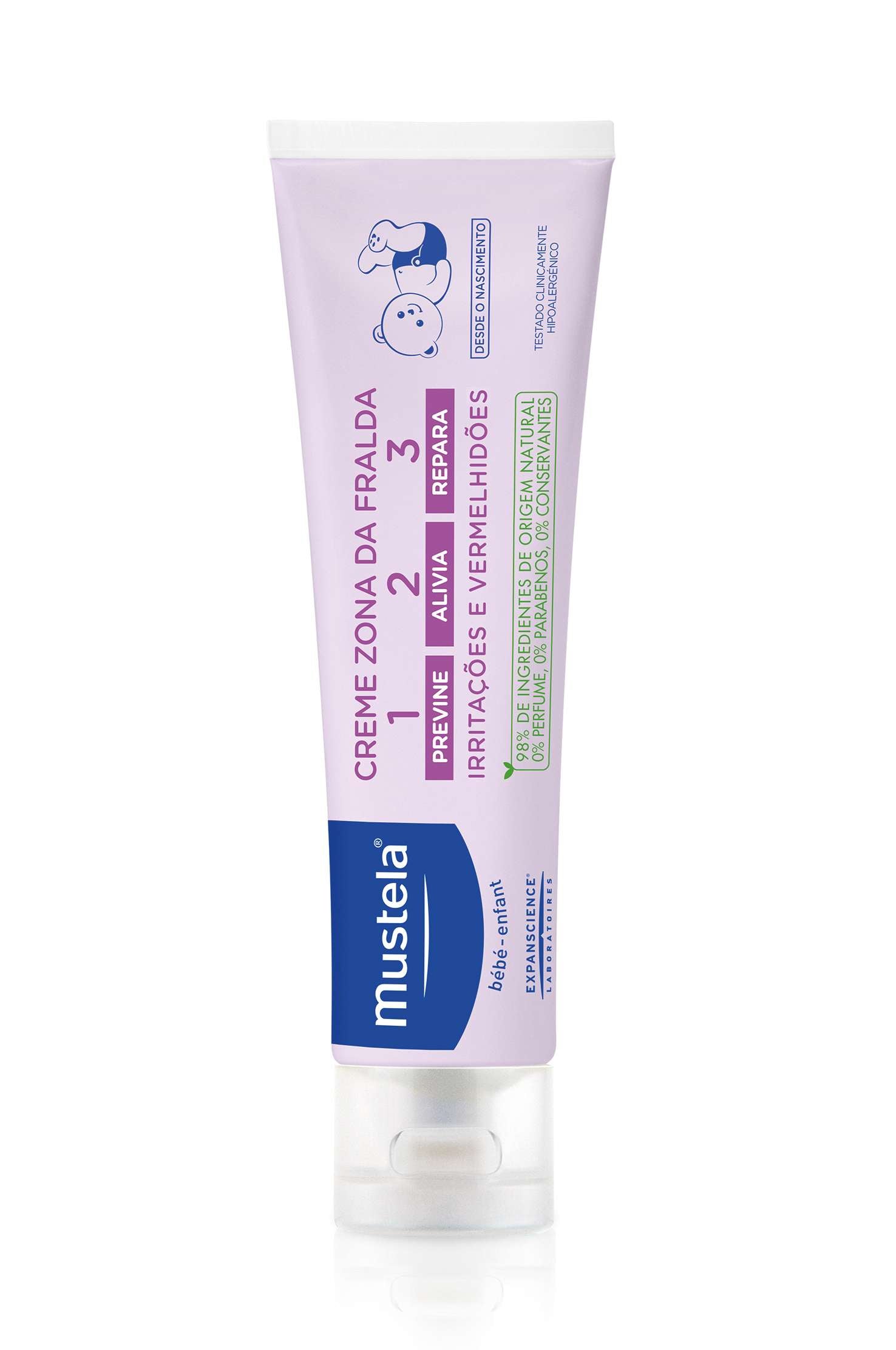 Mustela Bebé Creme Muda da Fralda 123 100ml