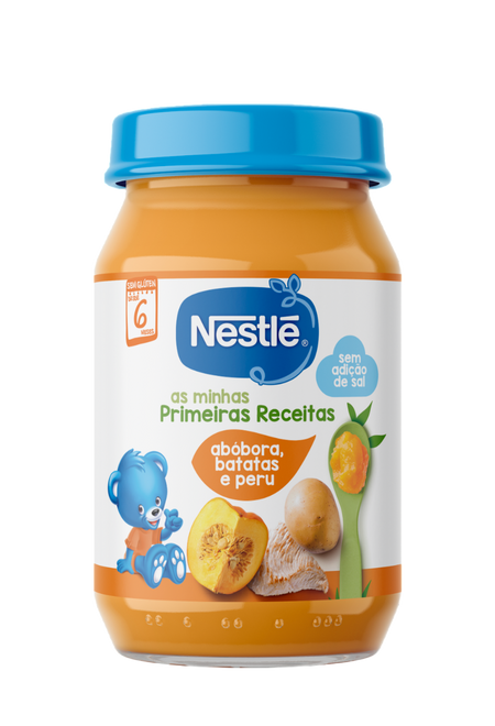 Nestlé Boião Abóbora, Batatas E Perú +6M 190g