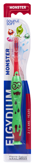 Elgydium Kids Escova de Dentes Monster 2-6 anos