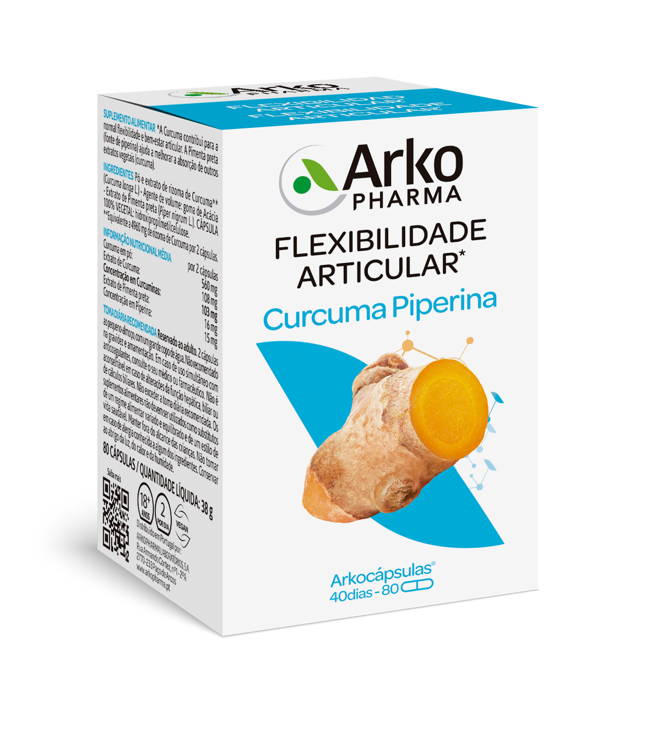 Arkocápsulas Curcuma Caps x80