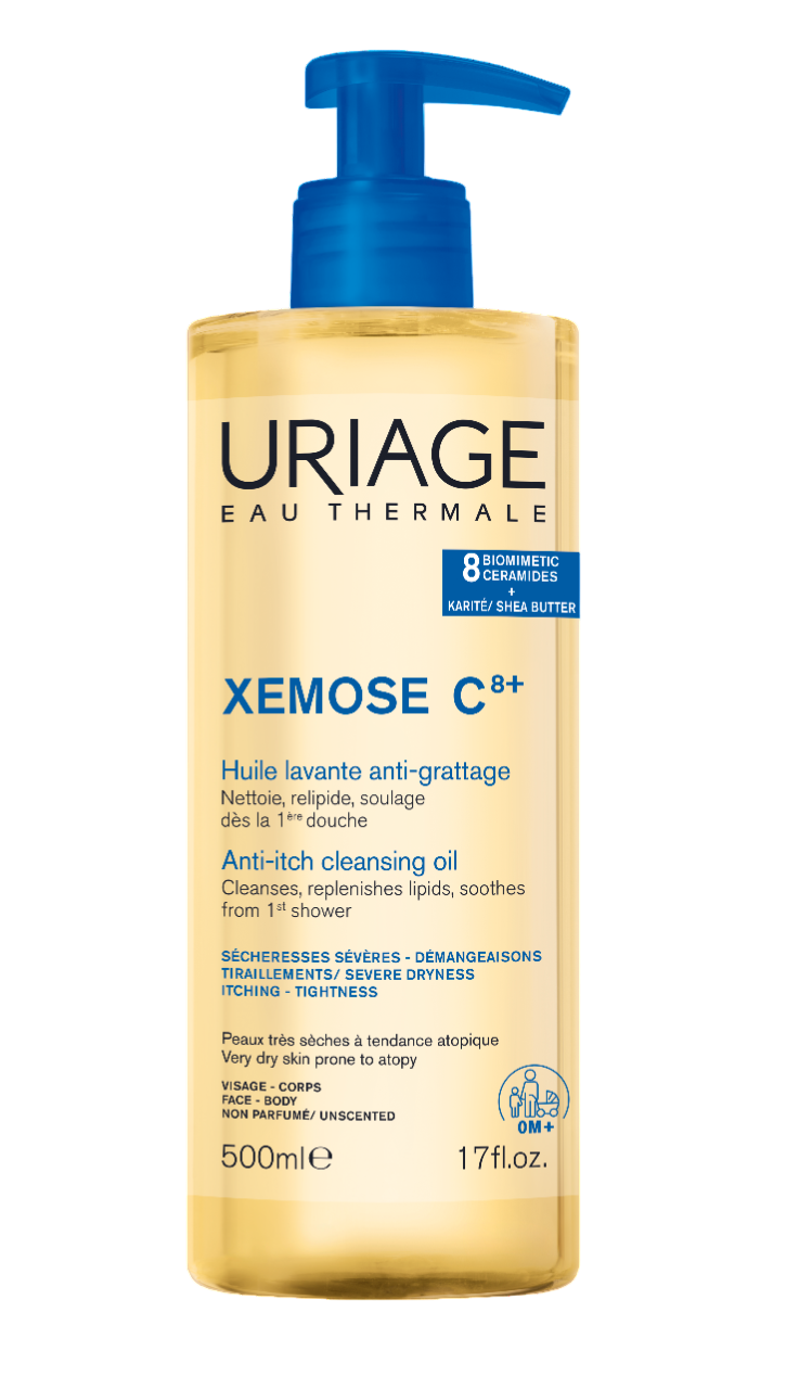 Uriage Xemose C8 Óleo Lavante Apaziguador 500ml