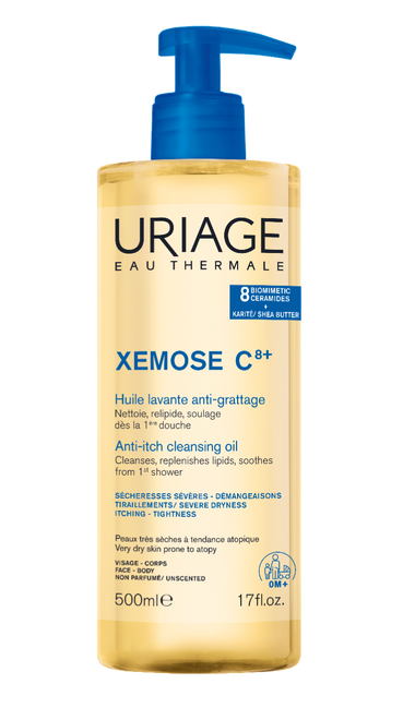 Uriage Xemose C8 Óleo Lavante Apaziguador 500ml