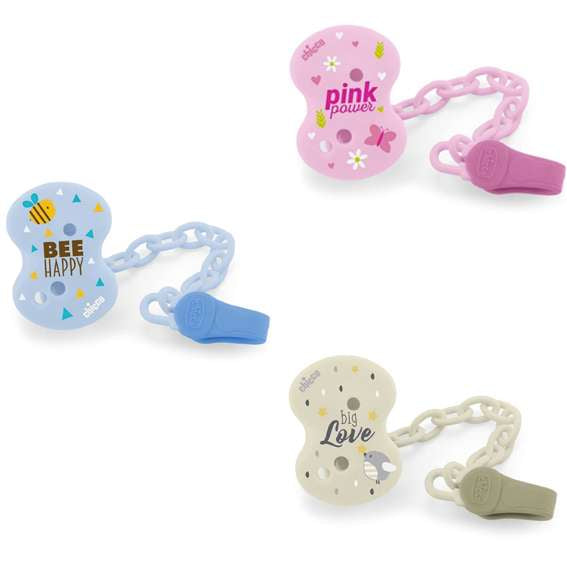 Chicco Easy Clip com corrente cores sortidas