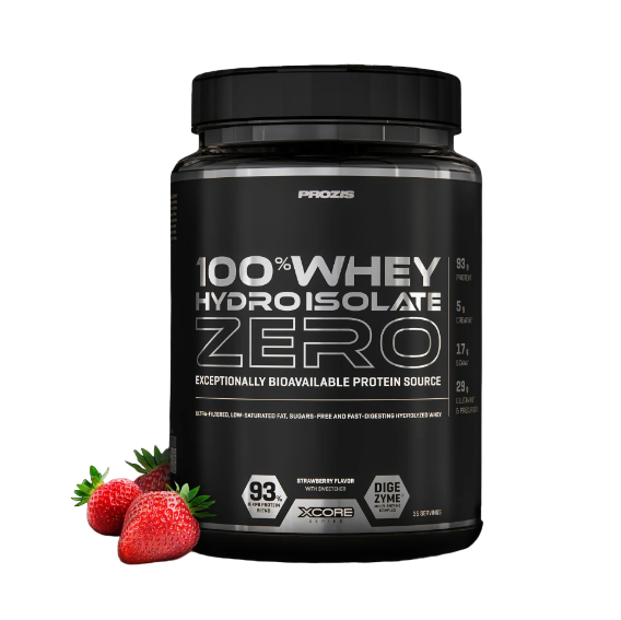 Prozis 100% Whey Hydro Isolate Zero 750g Morango