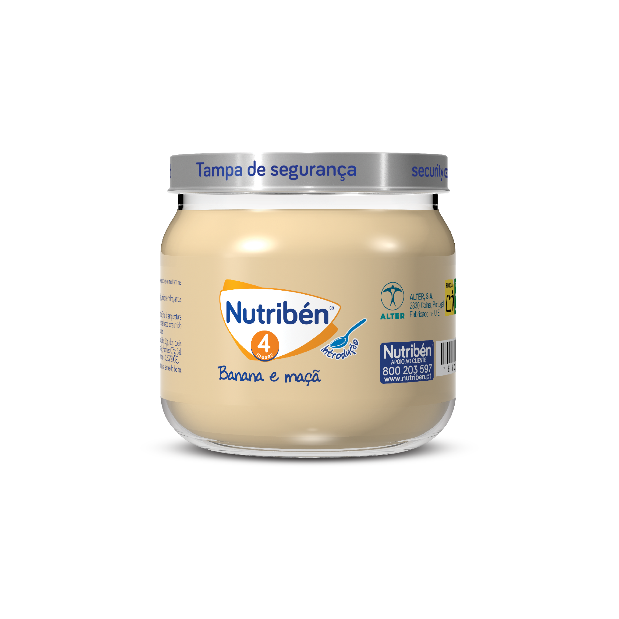 Nutribén Boião 4 Banana e Maçã 120g