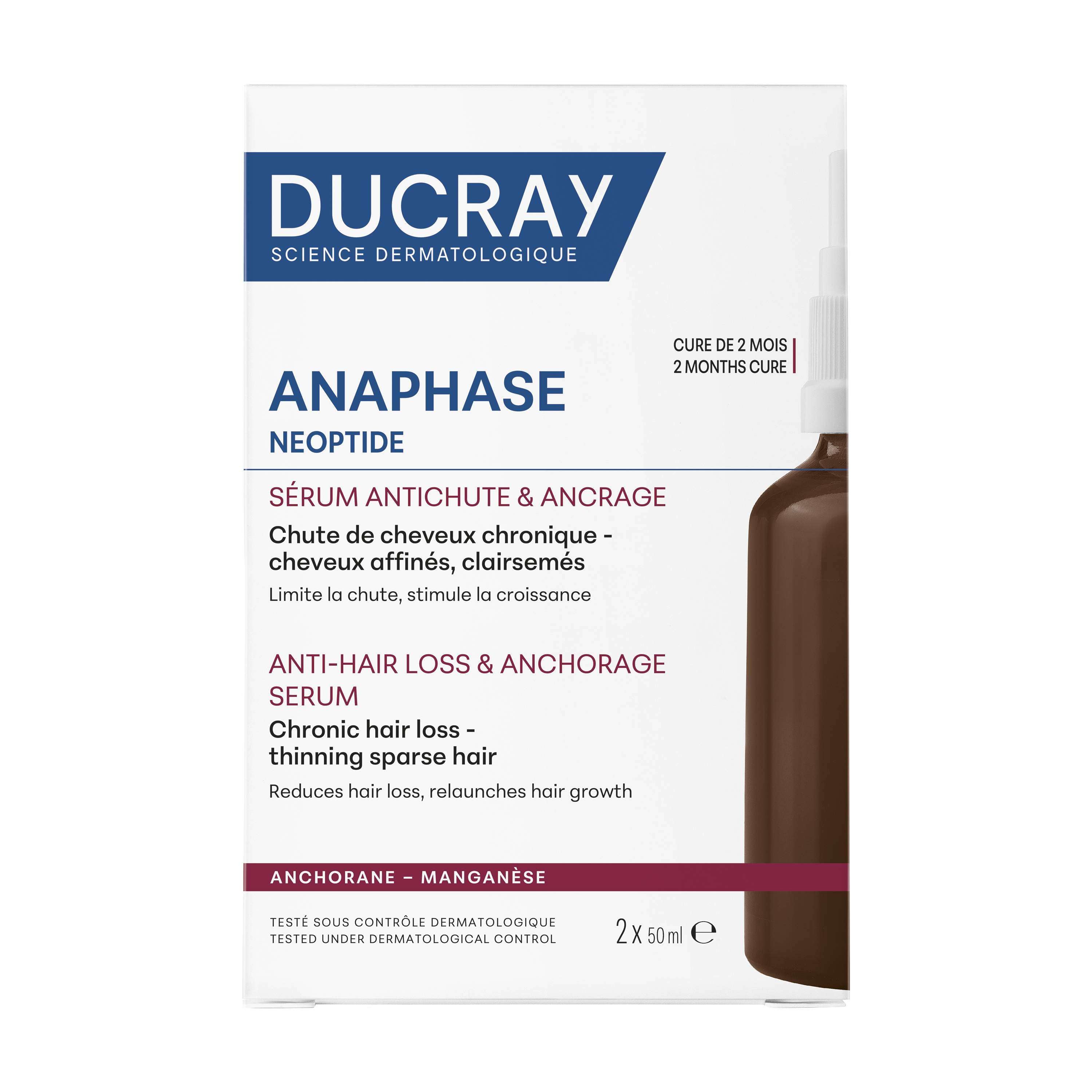 Ducray Anaphase Neoptide Sérum Antiqueda 2x50ml