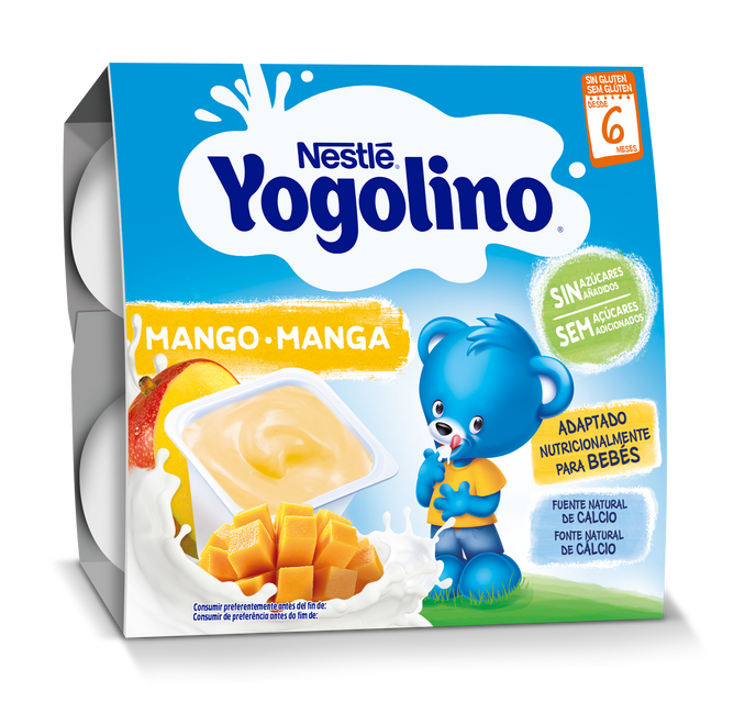 Nestlé Yogolino Manga 6M+ 100g x4