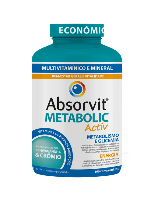 Absorvit Metabolic Active Comprimidos x100