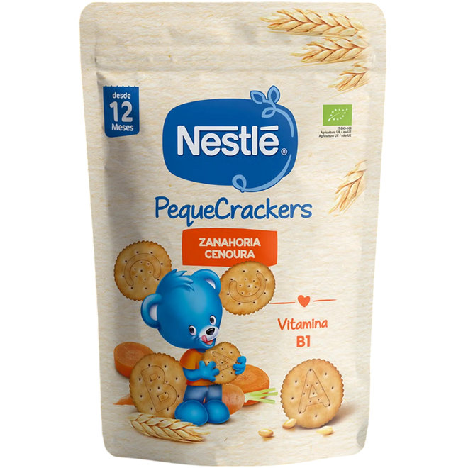Nestlé PequeCrackers Cenoura 100G 12M+