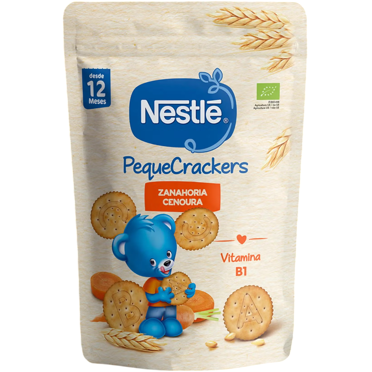 Nestlé PequeCrackers Cenoura 100G 12M+