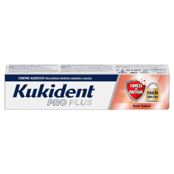 Kukident Pro Plus Firmeza Mastigar - 40G