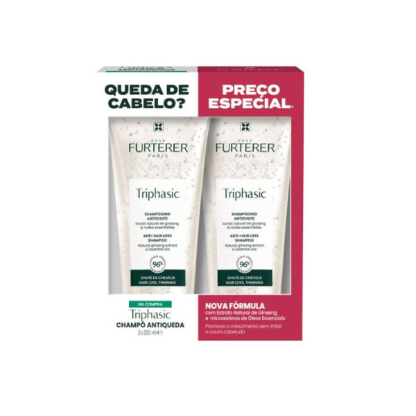 René Furterer Antiqueda Triphasic Champo 200ml X2 Preço Especial