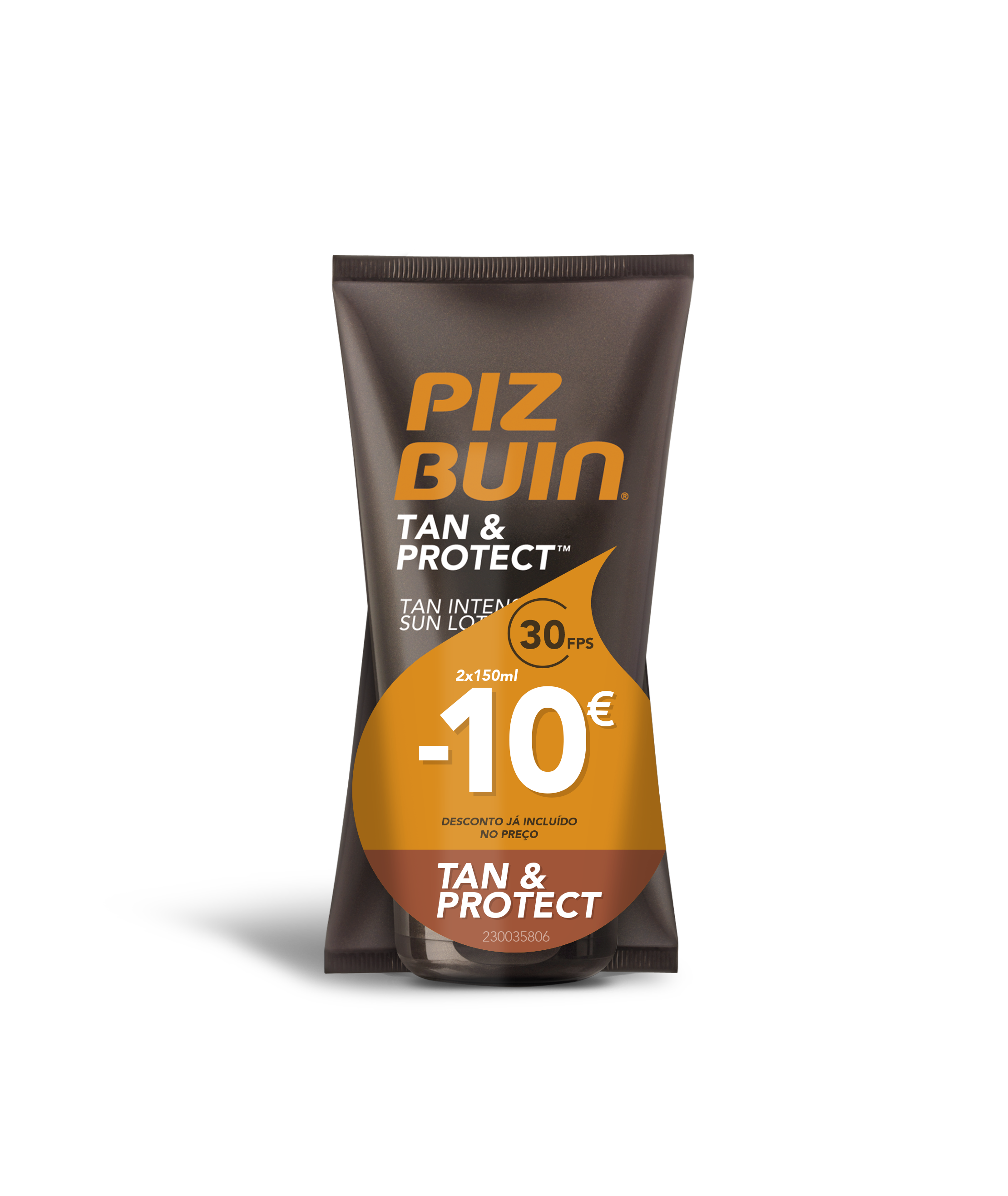 Piz Buin Tan & Protect Loção Intensificadora de Bronzeado SPF30 150ml Duo 2x150ml