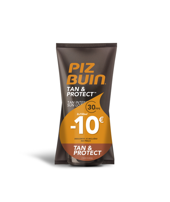 Piz Buin Tan & Protect Loção Intensificadora de Bronzeado SPF30 150ml Duo 2x150ml