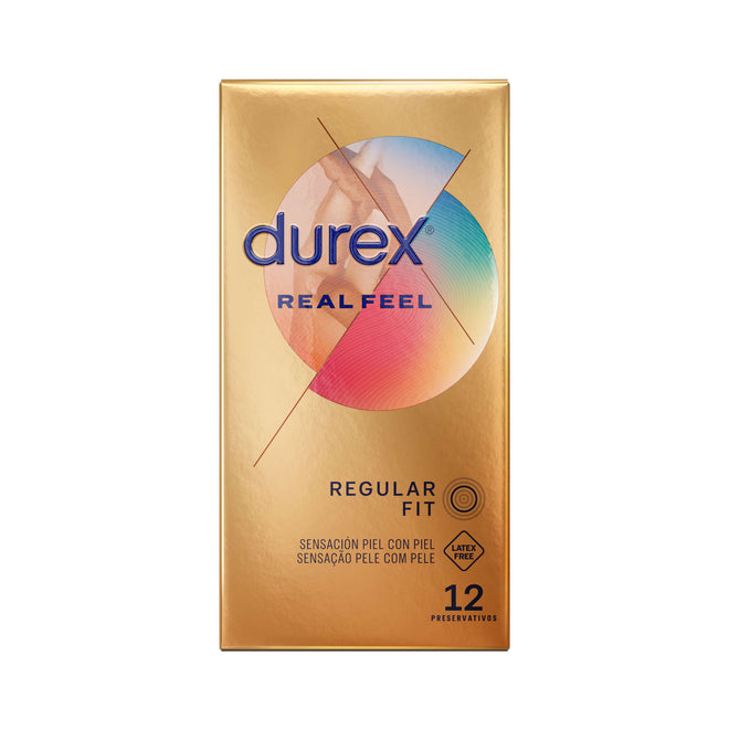 Durex Real Feel Preservativos x12