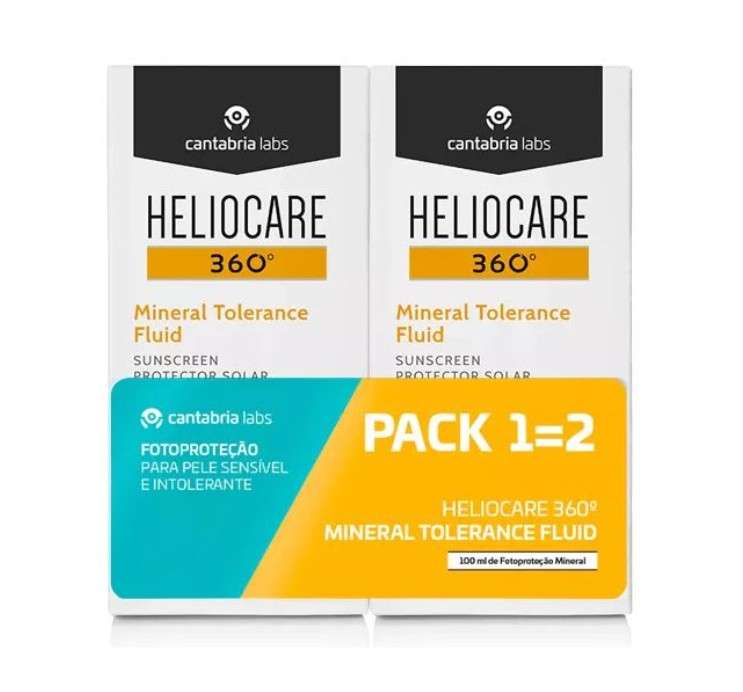 Heliocare Pack 360º Mineral Tolerance Fluid 2x50ml