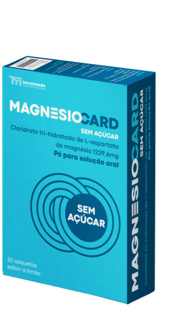 Magnesiocard sem açúcar , 1229.6 mg 20 Saqueta 4 g Po sol oral
