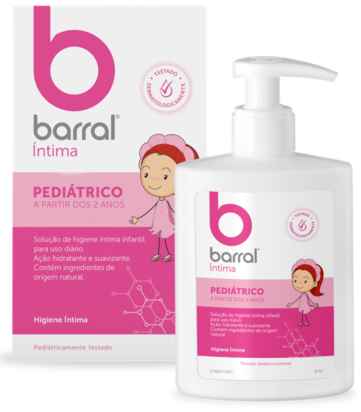 Barral Íntima Pediátrico Solução Higiene 200ml