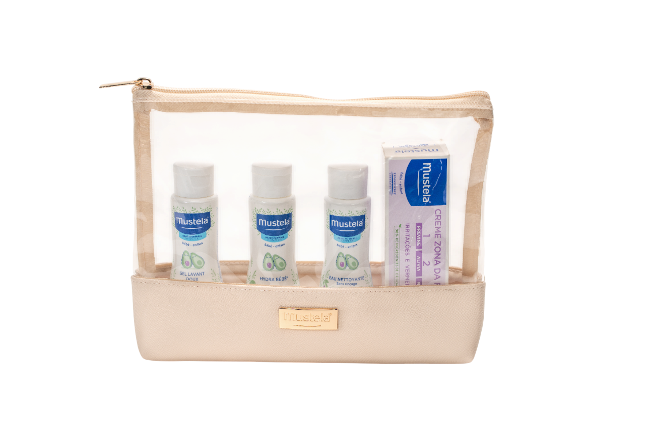 Mustela Kit Bolsa Indispensáveis Bebé Bege