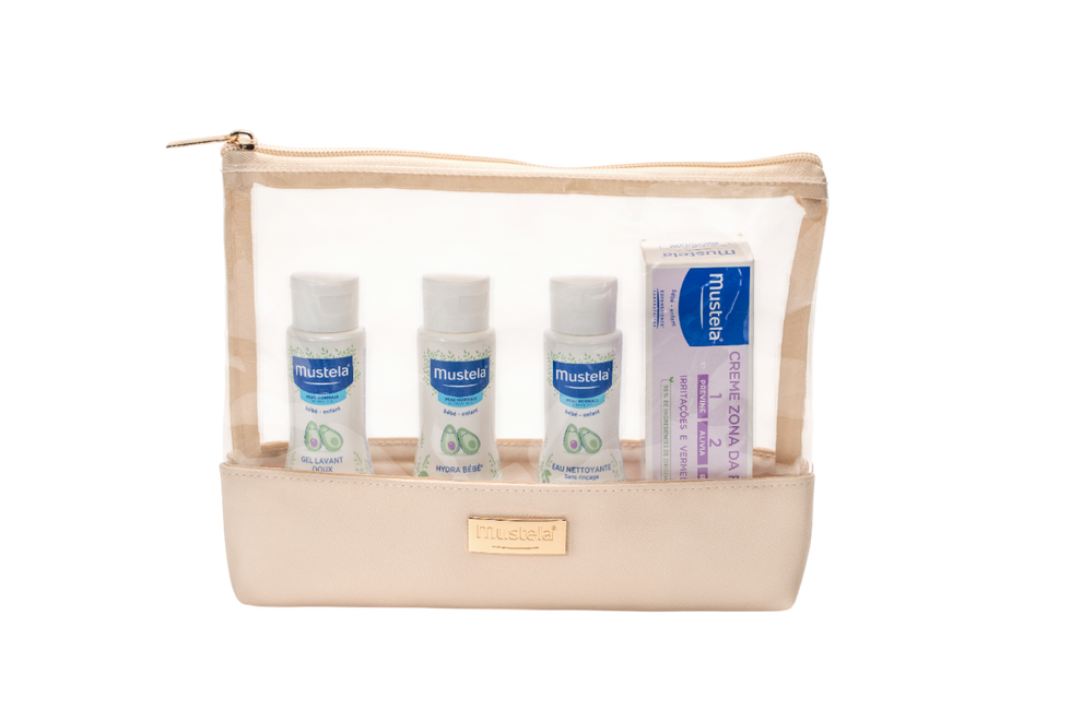 Mustela Kit Bolsa Indispensáveis Bebé Bege