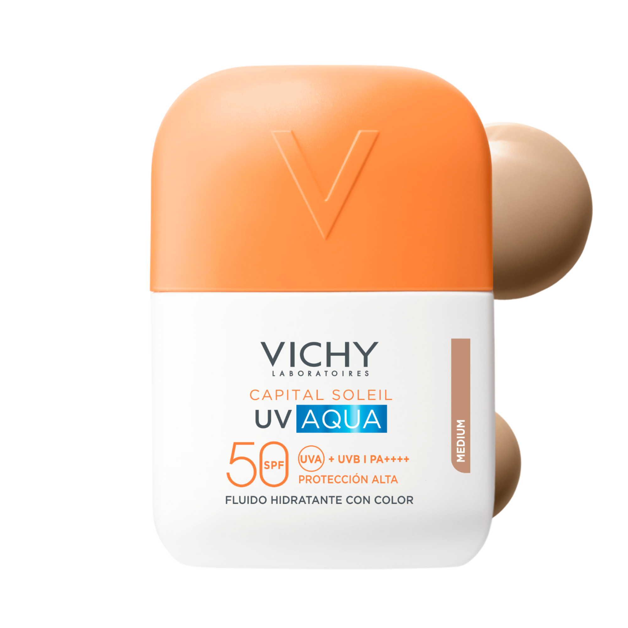 Vichy Capital Soleil UV Aqua Fluid _ Tom Médio_ SPF50 - 50ml