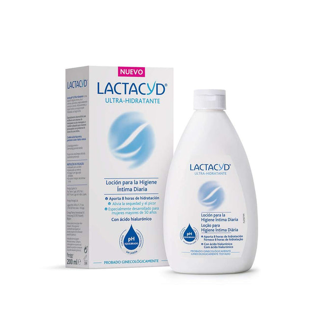 Lactacyd Ultra-Hidratante Loção para Higiene Íntima Diária 200ml