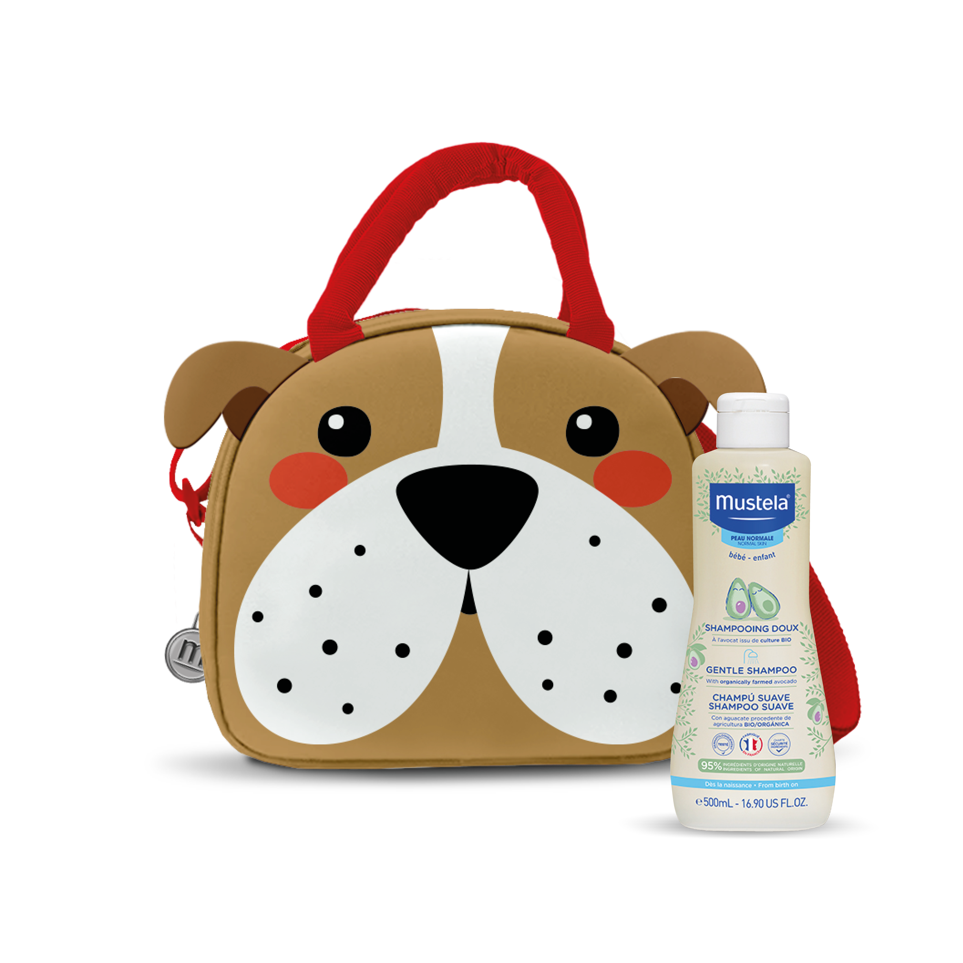 Mustela Lancheira Cão + Champô Suave Bebé 500ml