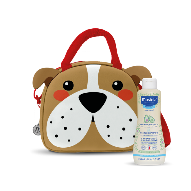 Mustela Lancheira Cão + Champô Suave Bebé 500ml