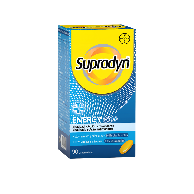 Supradyn Energy 50+ 90 Comprimidos