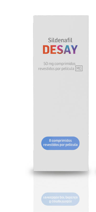 Sildenafil Desay MG, 50 mg Blister 8 Unidade(s) Comp revest pelic