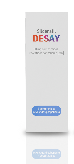 Sildenafil Desay MG, 50 mg Blister 8 Unidade(s) Comp revest pelic