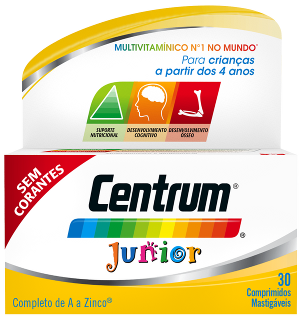 Centrum Junior Comprimidos Mastigáveis x30